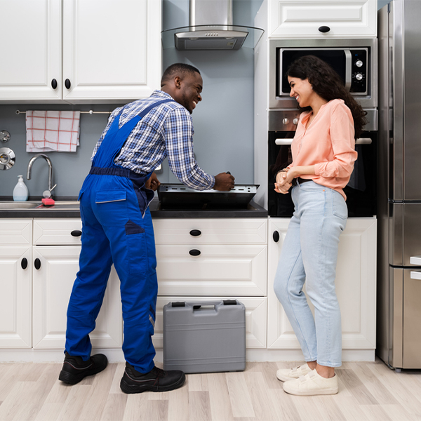 can you provide an estimate for cooktop repair before beginning any work in Redwood